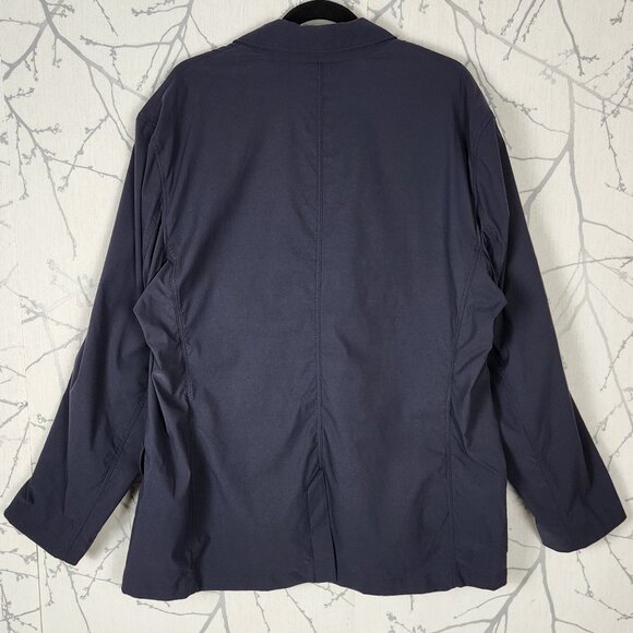 Eddie Bauer Travex Navy Voyager Travel Blazer - Picture 4 of 7